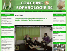 Tablet Screenshot of coachingetsophrologie64.com